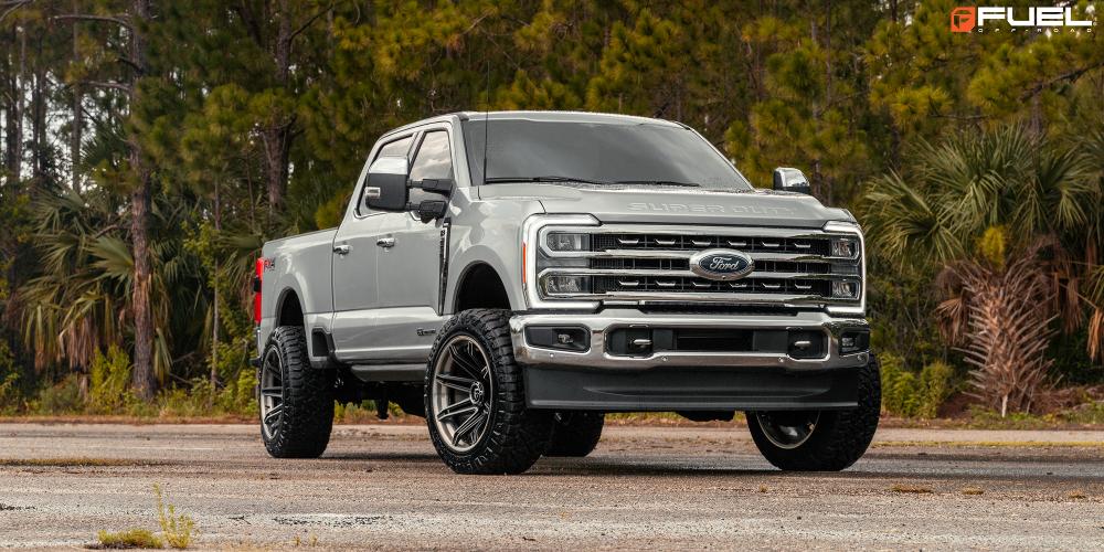 Ford F-250 Fuel 1-Piece Wheels Brawl - FC401BT